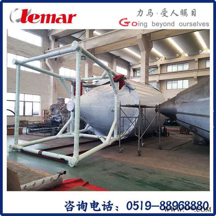 常州力馬-精密陶瓷離心式噴霧干燥線、LPG-750陶瓷粉噴干塔、氧化鋁噴霧塔式干燥機(jī)
