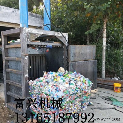 廢舊邊角料打塊機廠家 鋁箔袋液壓打包機 廢舊紙箱壓塊機圖片